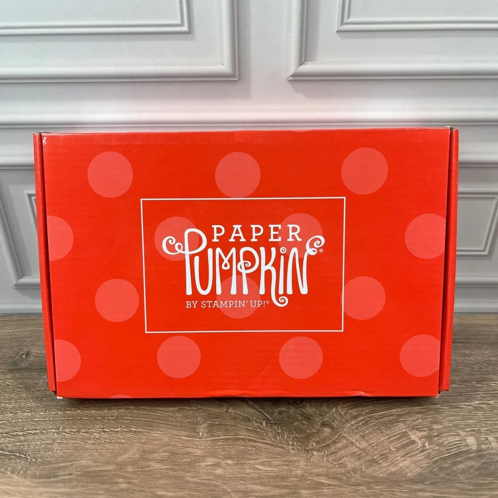 Stampin Up Paper Pumpkin Kit July 2019 On My Mind Blue Teal Card Making Kit